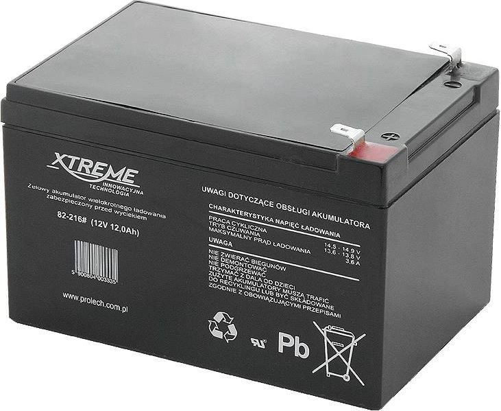 Xtreme Akumulator 12V/12Ah (82-216#) 82-216# AZBLOUAZ8221600