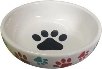 Yarro International MISKA CERAMICZNA MOTYW ŁAPEK