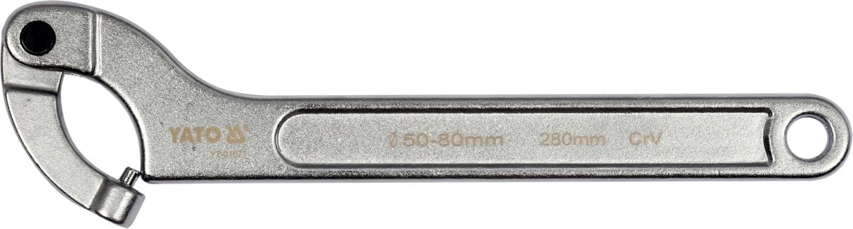 YATO HOOK WRENCH ROUND PIN ARTICULATED