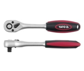YATO RATCHET 1/4" STRAIGHT  TPR COVERING