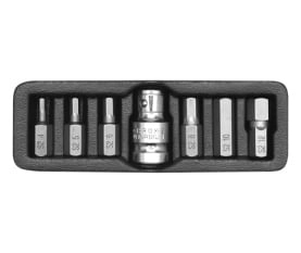 Set of special 7-piece Allen keys