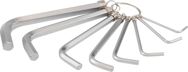 YATO PIPE ALLEN KEYS 8 pcs