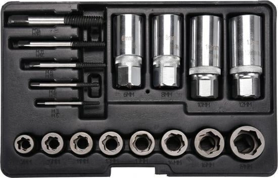 YATO SCREW EXTRACTOR SET 17 pcs