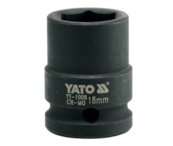 YATO IMPACT SOCKET 1/2" 18mm SHORT