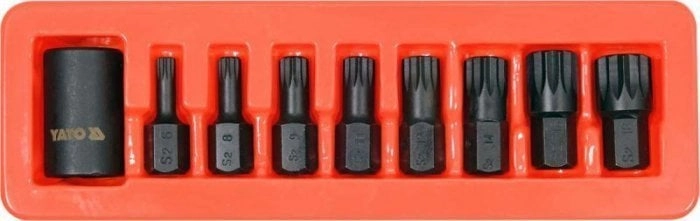 Yato Spline 1/2`` Impact Wrench Set