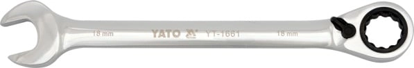 YATO FLAT-EYE WRENCH WITH SIN.15mm