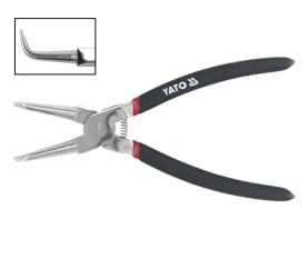 Internal sewing pliers bent 150 mm