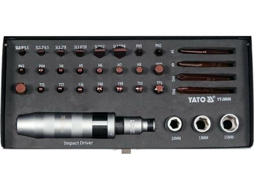 Yato YATO IMPACT SCREWDRIVER WITH TIPS