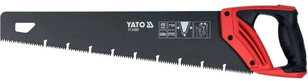 YATO WOOD SAW PTFE 450mm YT-31097