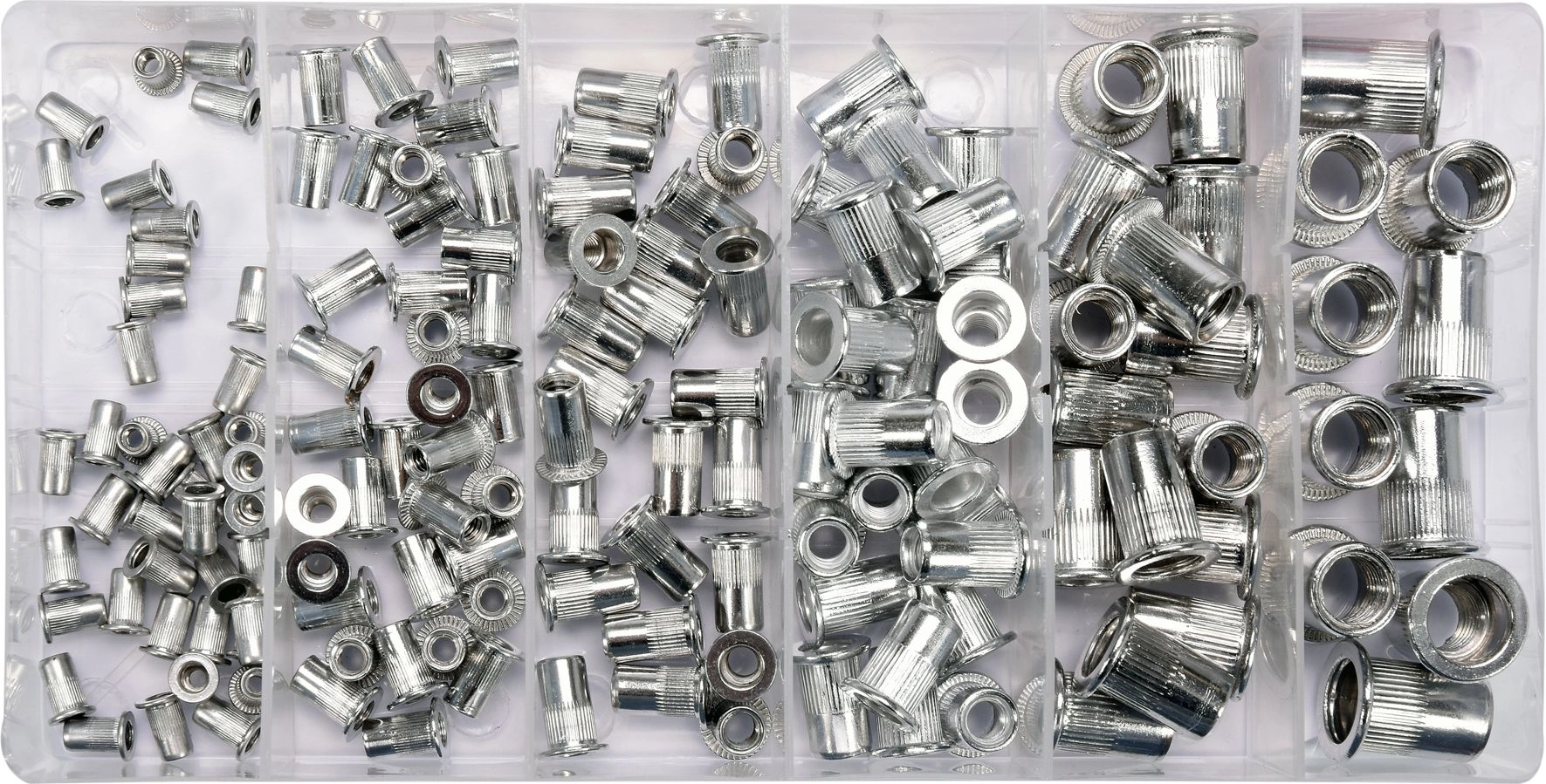 Yato Set of aluminum rivet nuts