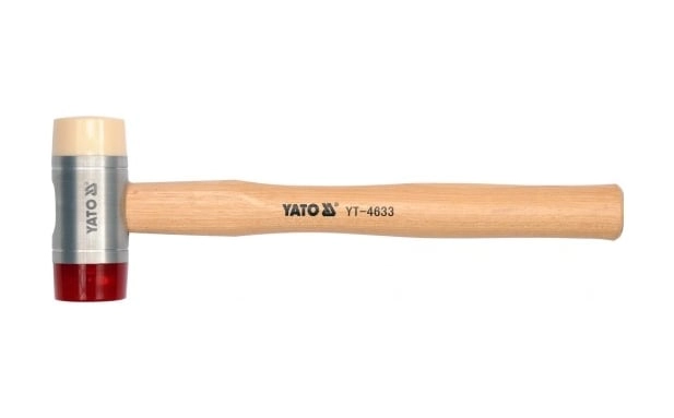 Yato Tinsmith`s hammer with wooden handle
