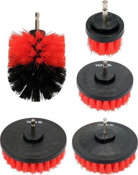 YATO BRUSH SET WITH SHANK 5