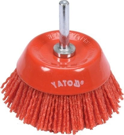 YATO DISC BRUSH WITH SHANK 75mm