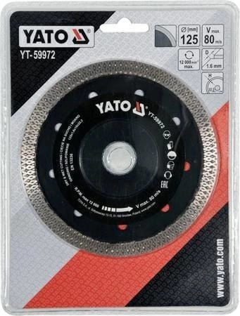 Yato YATO DIAMOND DISC 125mm FOR