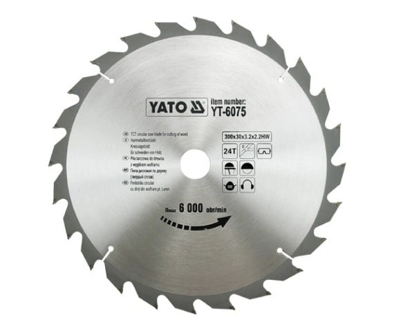 Yato Piła tarczowa do drewna 300x30mm