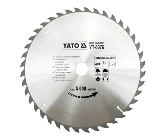 Yato YT-6076 circular saw blade 30