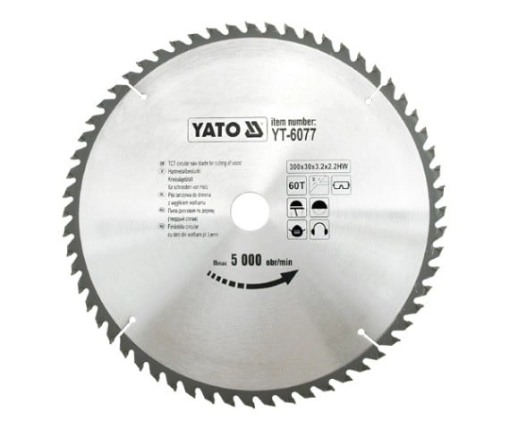 Yato Wood circular saw 300x30mm 60z