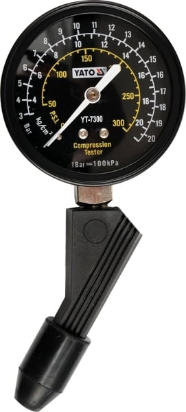 YATO COMPRESSION PRESSURE GAUGE CONICAL ADAPTER