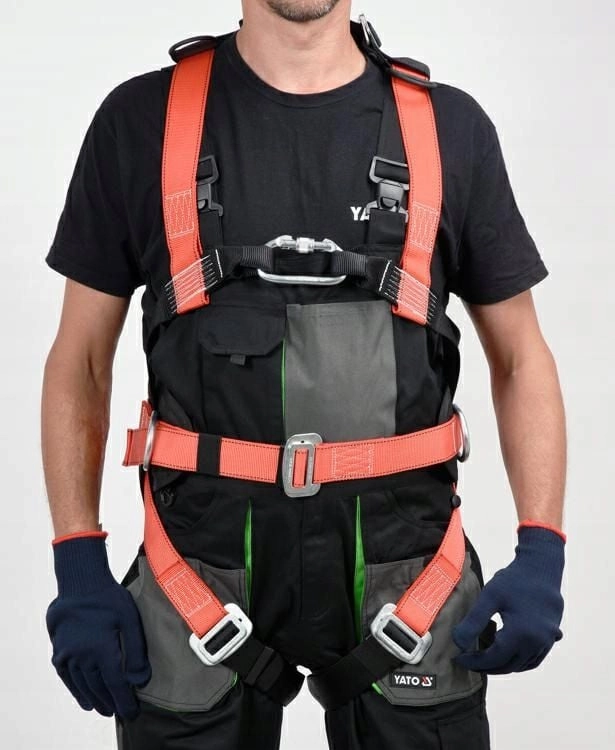 YATO SAFETY HARNESS WITH HIP BELT