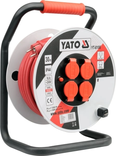 YATO PLASTIC LENGTH DRUM 50m 3x2