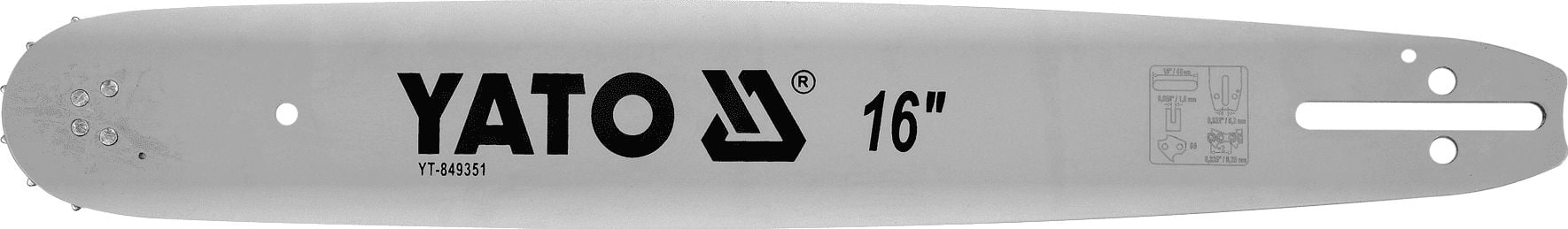 Yato chain guide 16``.325U (YT-849351)