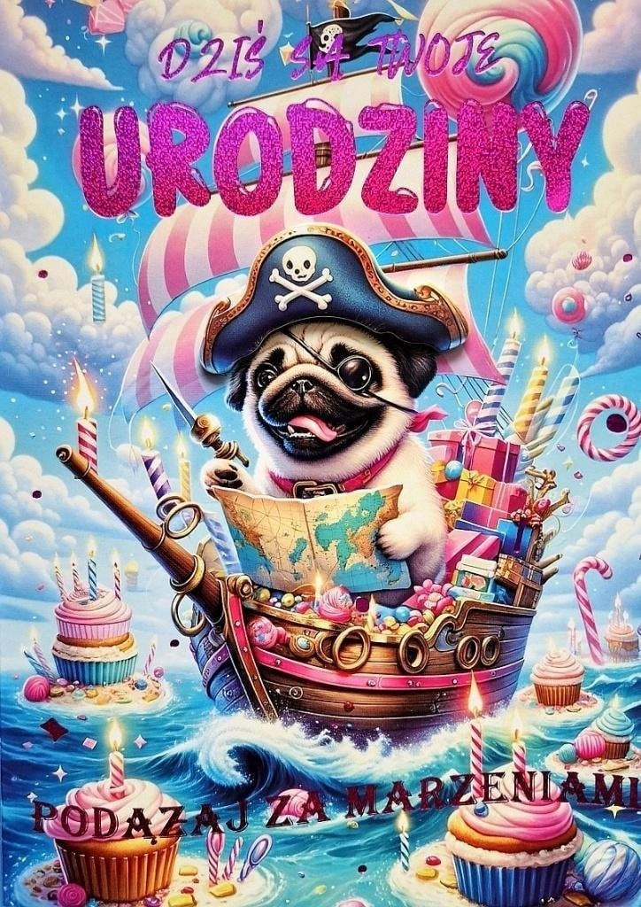 Pug 3K Birthday Pass 5906742696615