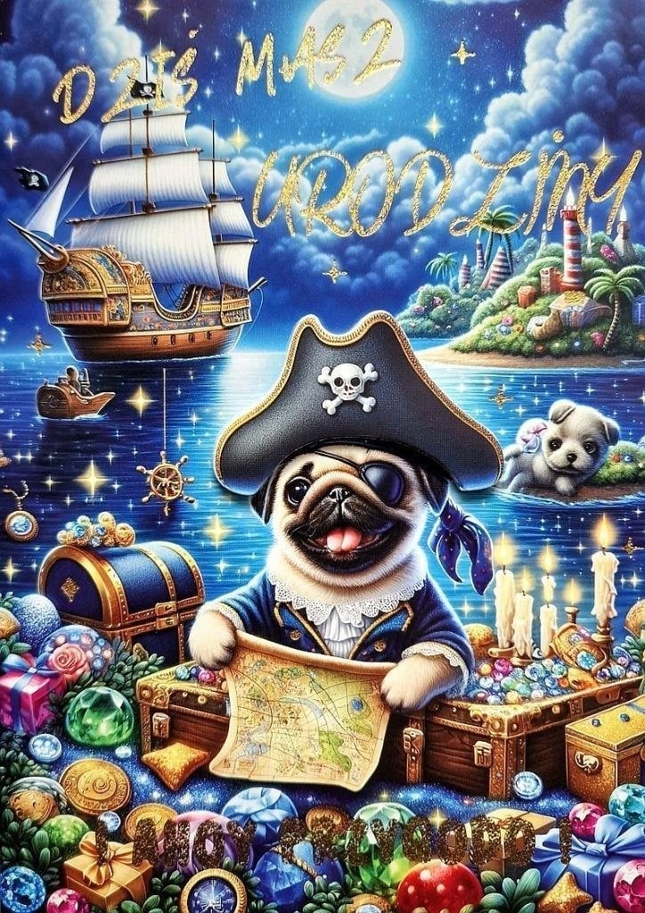 Pug 3K Birthday Pass 5906742696622