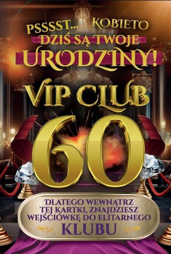 Women`s 60th Birthday Pass 627135 5906742696455