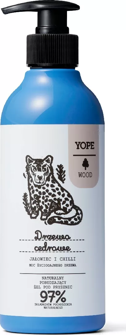 Yope YOPE WOOD Shower Gel Cedarwood