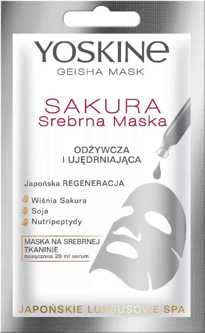 Yoskine Face mask Geisha Mask Sakura