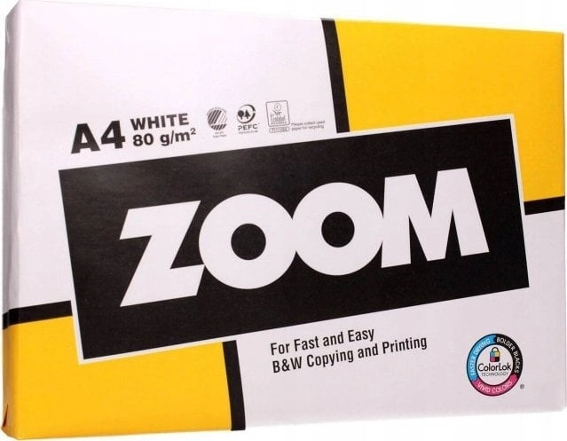 ZOOM Kopierpapier A 4 80 g