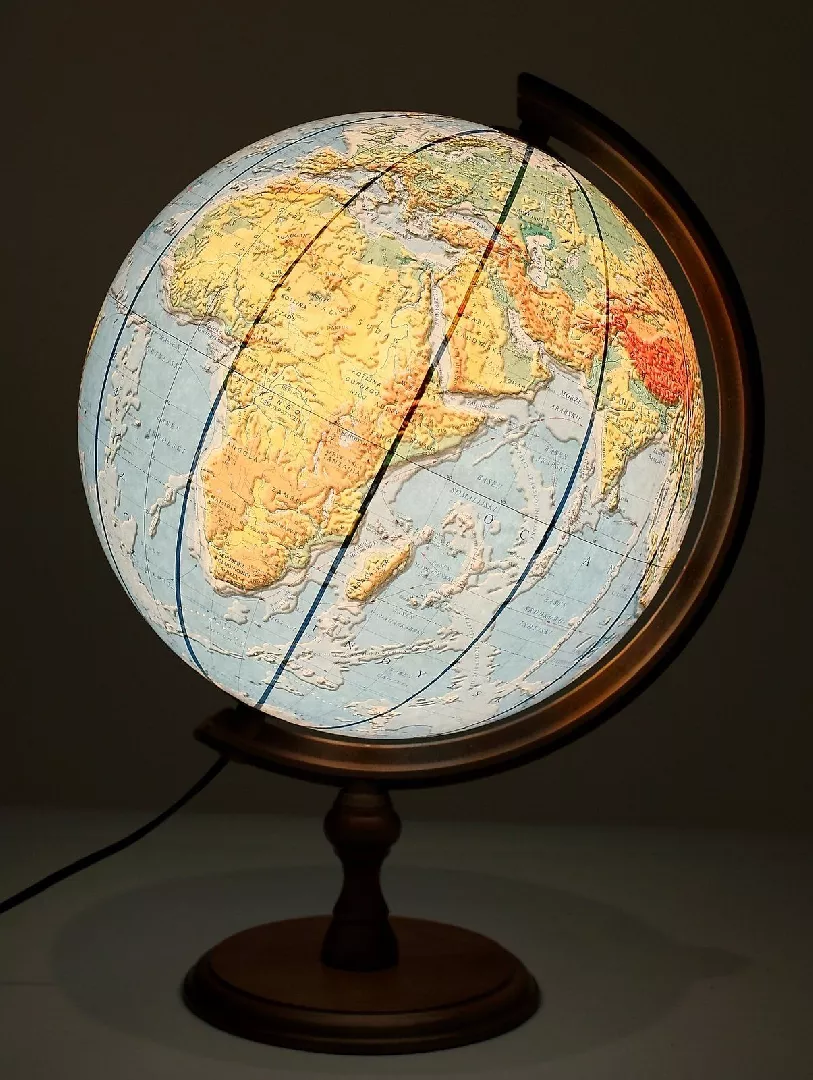 Zachem Globus 320 physical 3D  backlit