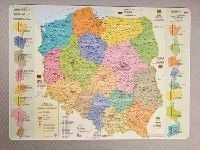 Zachem Desk Pad - Administrative Map