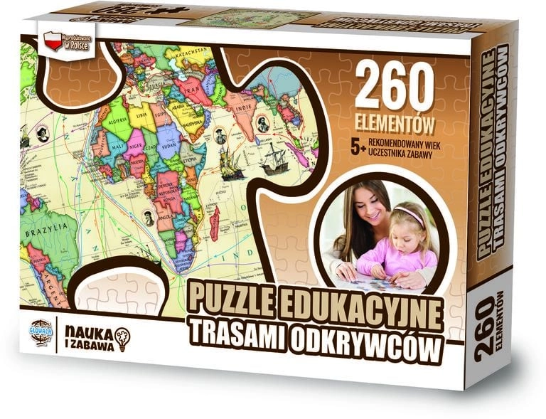 Zachem Puzzle 260 pieces Educational routes