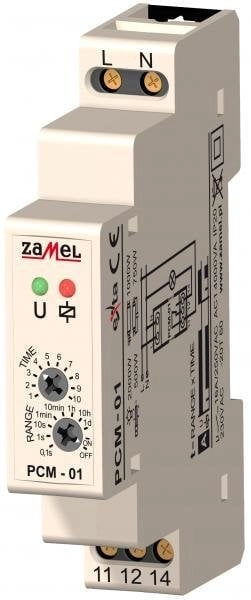 Zamel Przekaźnik czasowy 16A 1NO/NC 230V