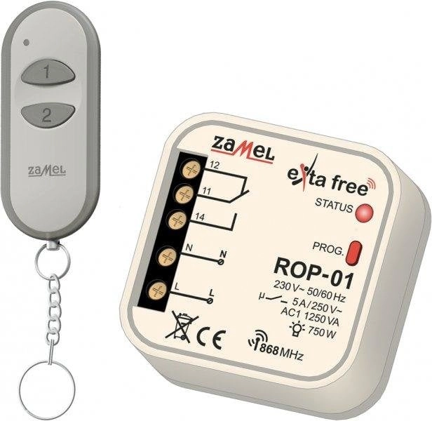 Zamel Zestaw sterowania bezprzewodowego (ROP01+P257/2) -