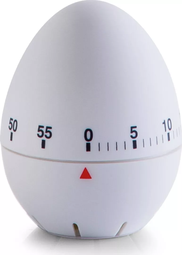 Zeller egg-shaped kitchen timer Ø 6
