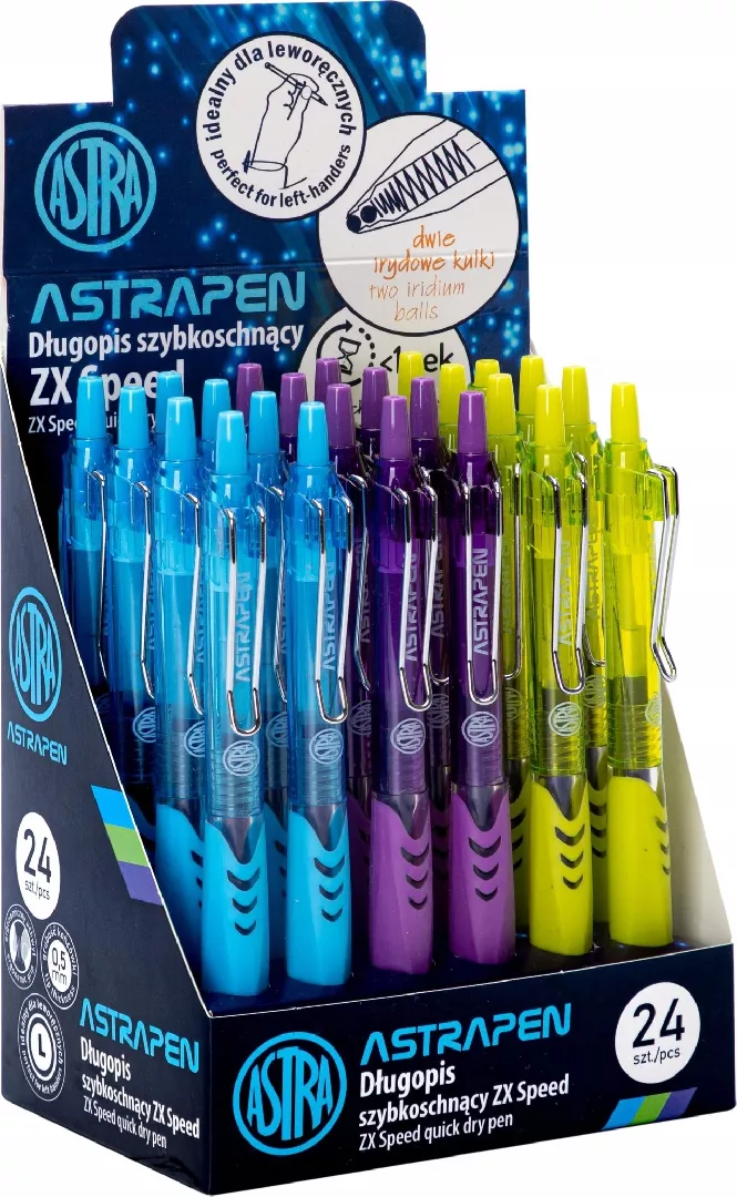 ZX Speed retractable ballpoint pen (24
