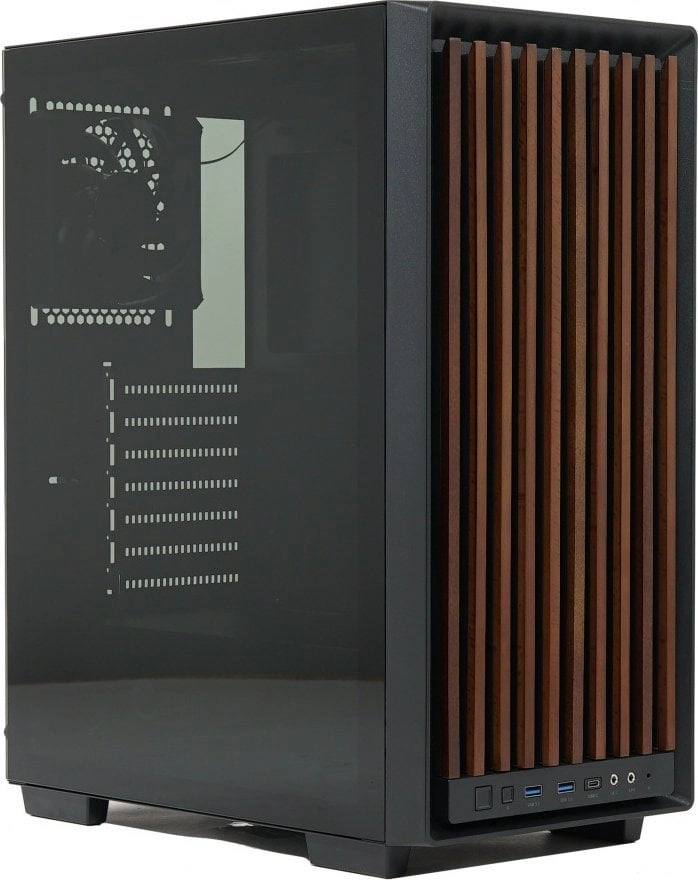 ZENPC Wooder TG Black 4x Fander P12 PWM PST datora maciņš