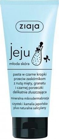 ZIAJA_Jeju paste with black dots against