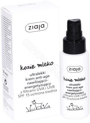 ZIAJA_Goat Milk ultra-light anti-age cream SPF15