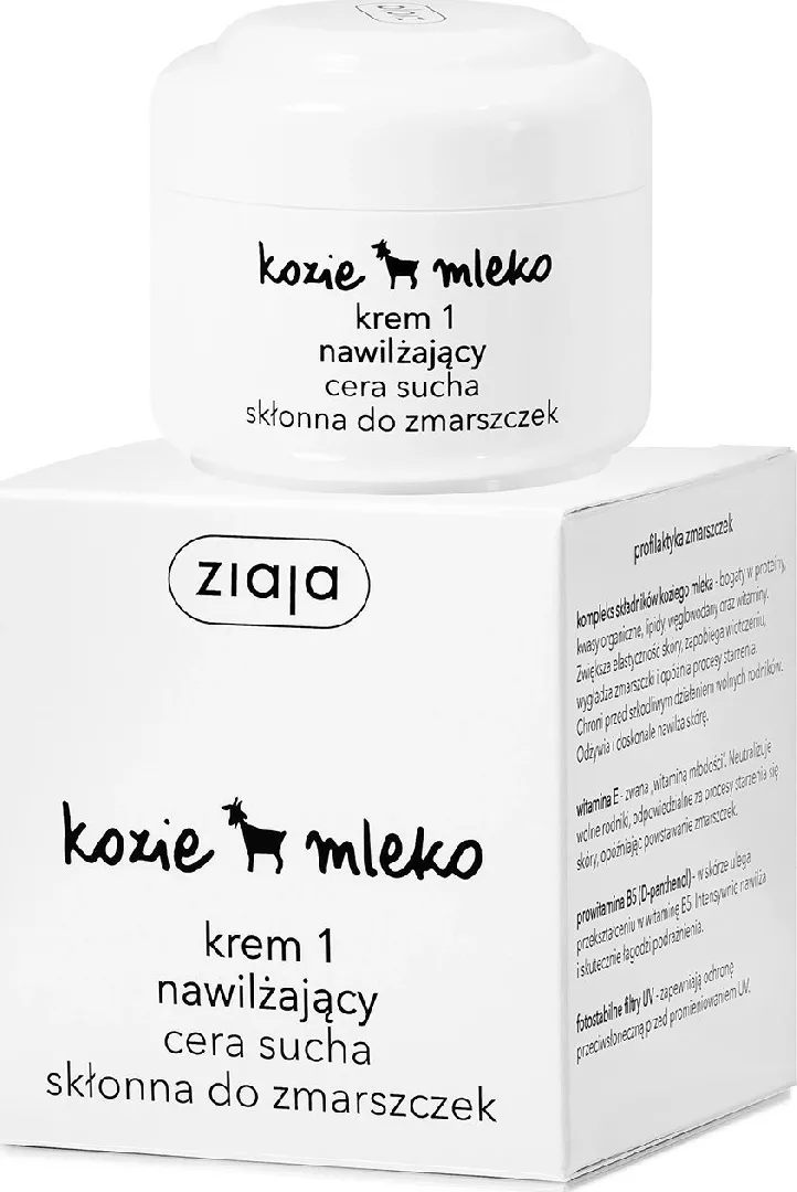 ZIAJA_Kozie Mleko moisturizing face cream 1