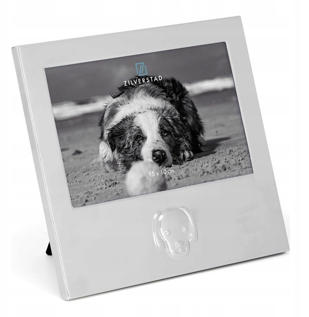 Zilverstad Hund 15x10 Metall Portrait 6916231