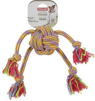 Zolux Colorful octopus rope toy 43