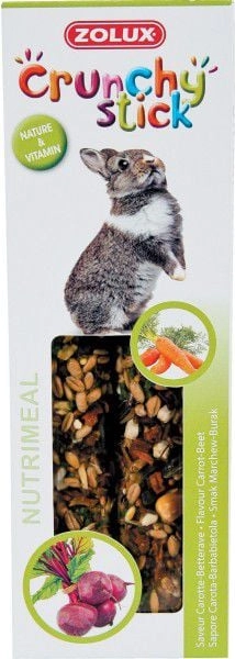 Zolux Crunchy Stick rabbit carrot/beetroot 115