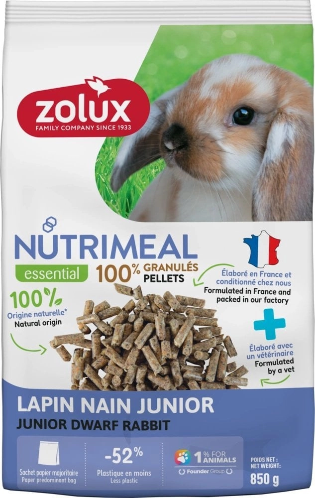 ZOLUX Karma granulat dla królika miniaturki