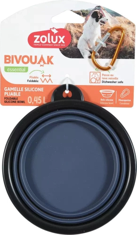 ZOLUX Składana miska dla psa BIVOUAK