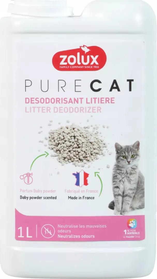 ZOLUX Dezodorant do żwirku PURECAT o