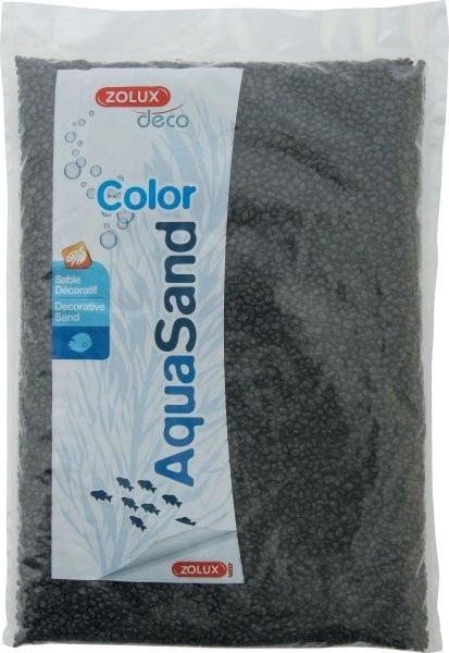 Zolux Aquasand Color czerń hebanowa 5kg
