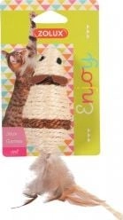 Zolux Sisal mouse cat toy with